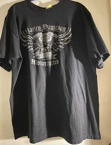 Harley Davidson Vintage Bayside Harley Shirt y2k h