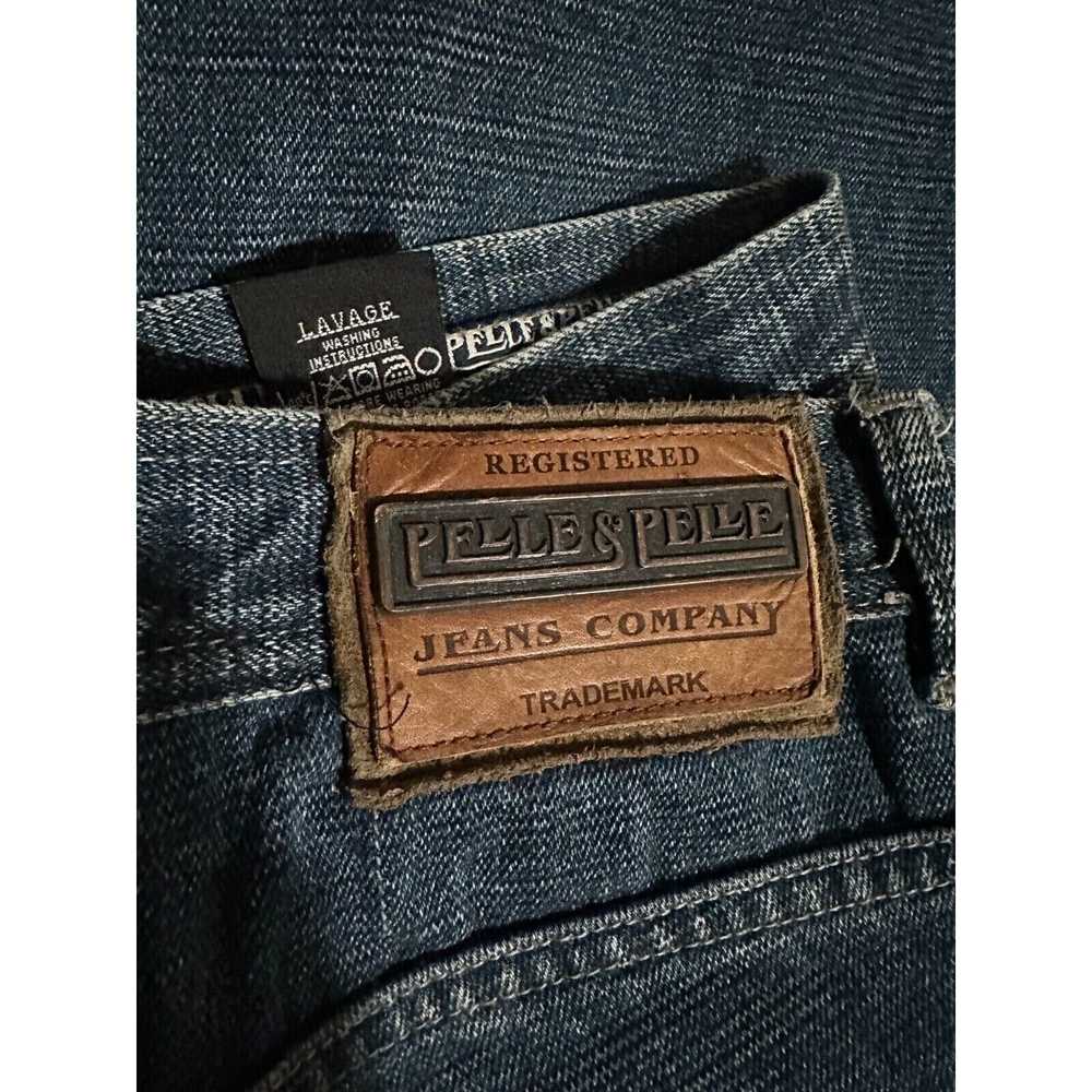 Pelle Pelle Pelle Pelle Baggy Cargo Denim Jeans M… - image 11