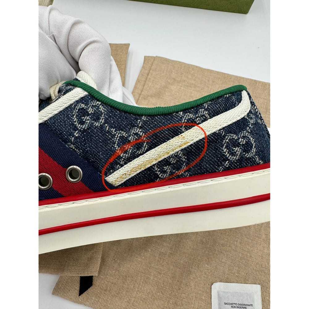 Gucci Tennis 1977 cloth trainers - image 10