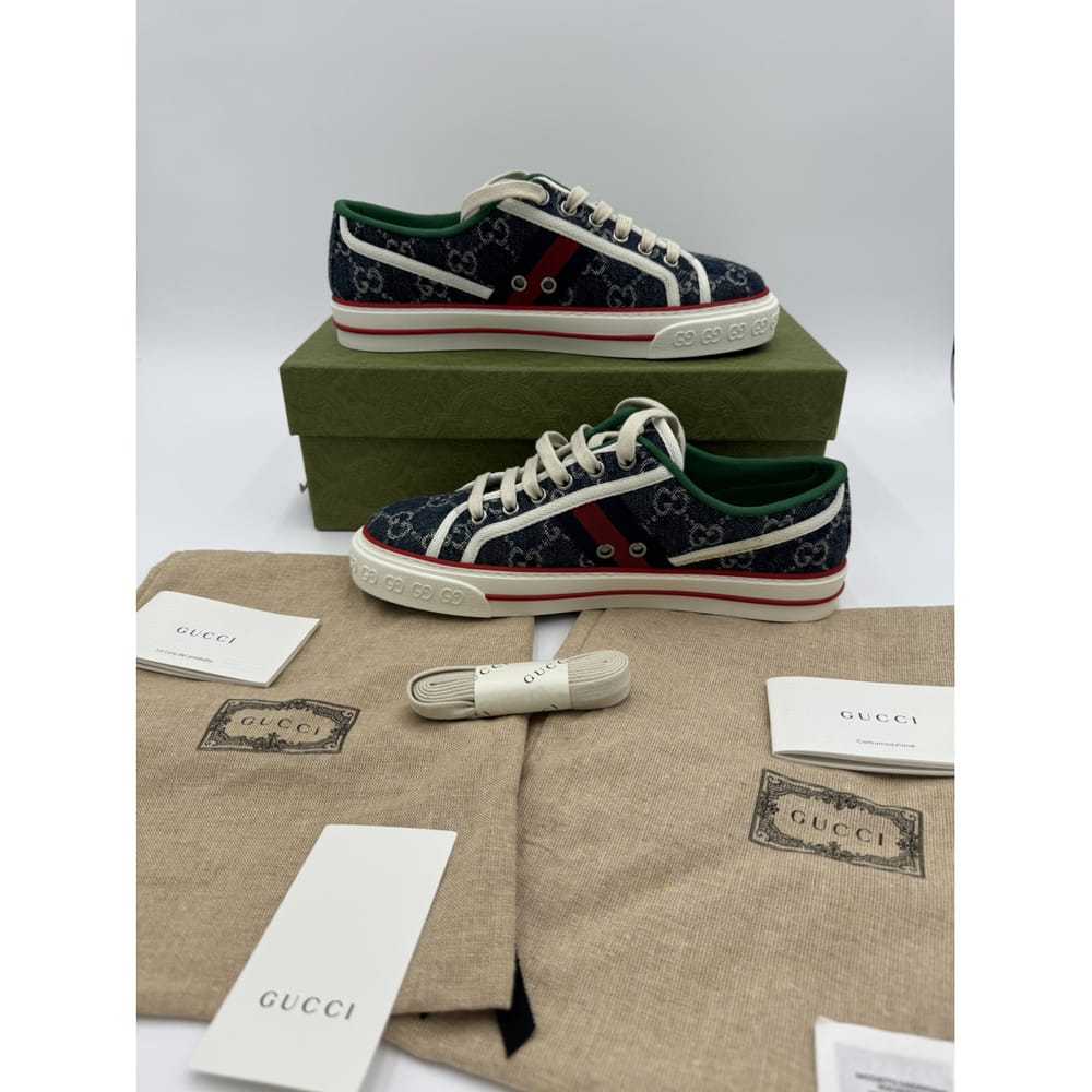 Gucci Tennis 1977 cloth trainers - image 2