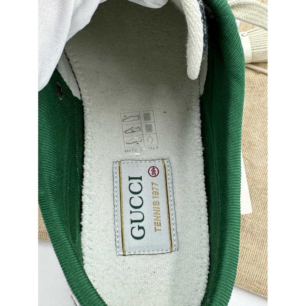 Gucci Tennis 1977 cloth trainers - image 7