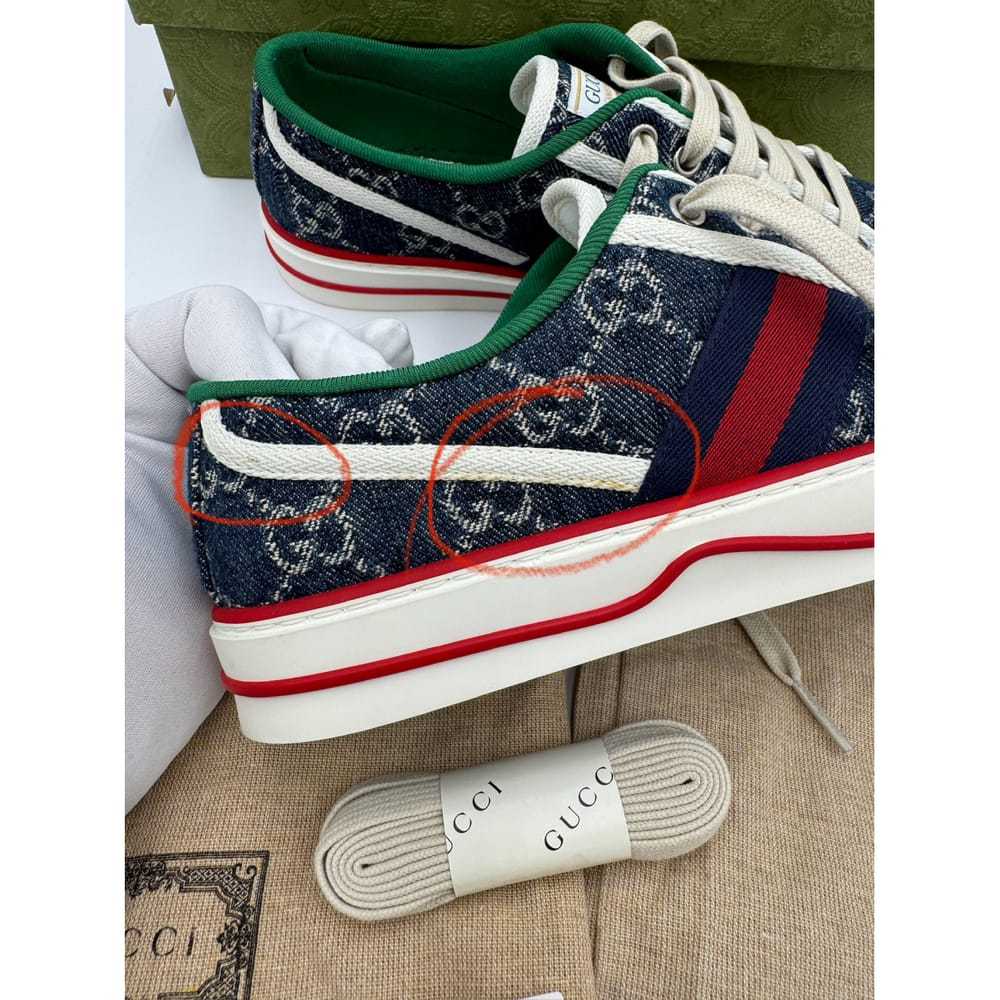 Gucci Tennis 1977 cloth trainers - image 8