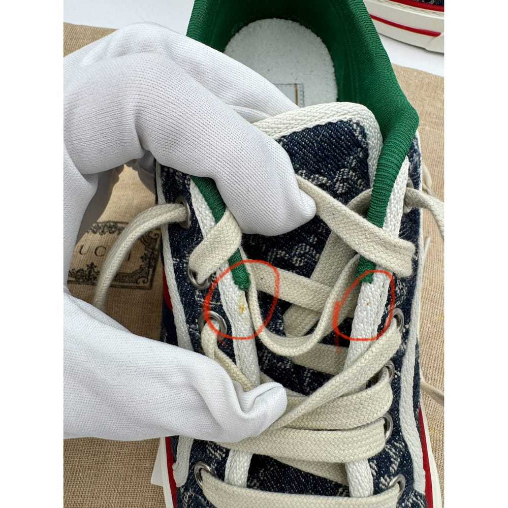 Gucci Tennis 1977 cloth trainers - image 9