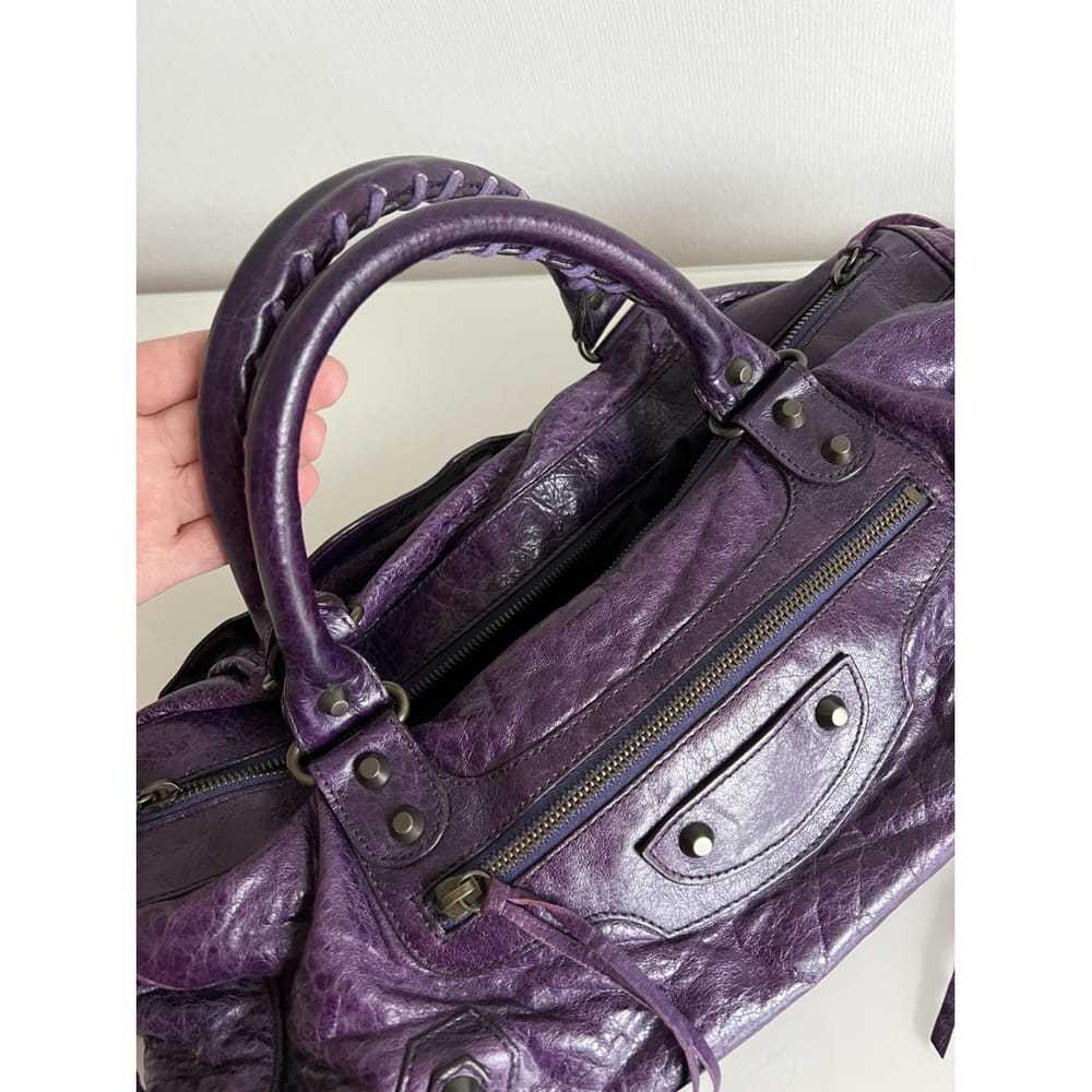 Balenciaga Twiggy leather handbag - image 10