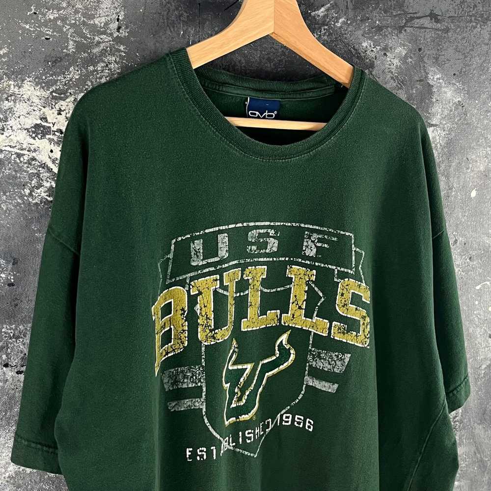NHL × Vintage Vintage Y2K USF Bulls shirt - image 2