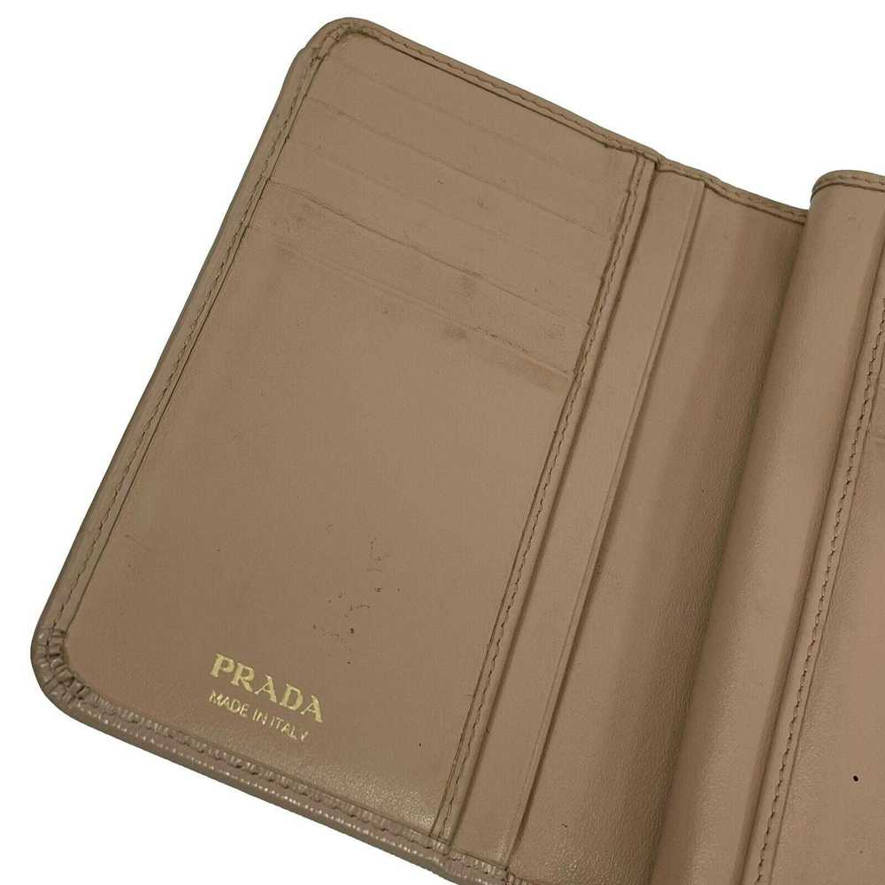 Prada PRADA - Small Saffiano Leather Card Wallet … - image 4