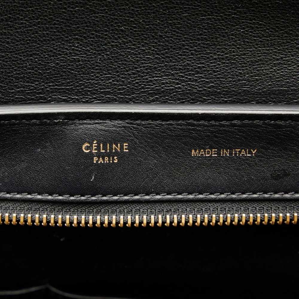 Celine Celine Trapeze Handbag Shoulder Bag Black … - image 8