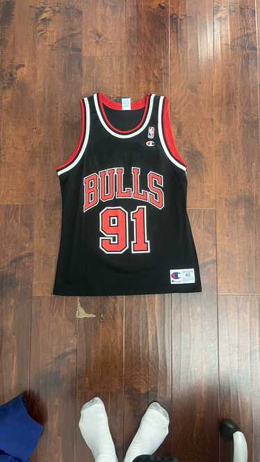Champion × Chicago Bulls × Vintage Dennis Rodman C