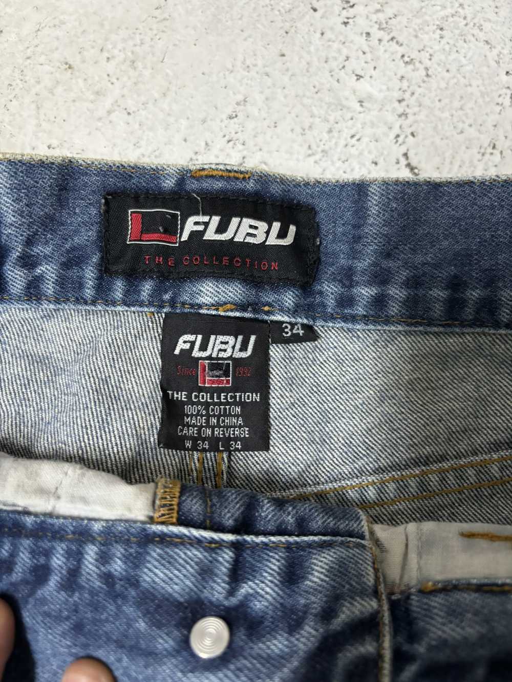 Fubu × Streetwear × Vintage Vintage Fubu baggy je… - image 3