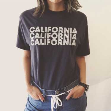 Brandy Melville Women's Los Angeles California T Shirt Top One