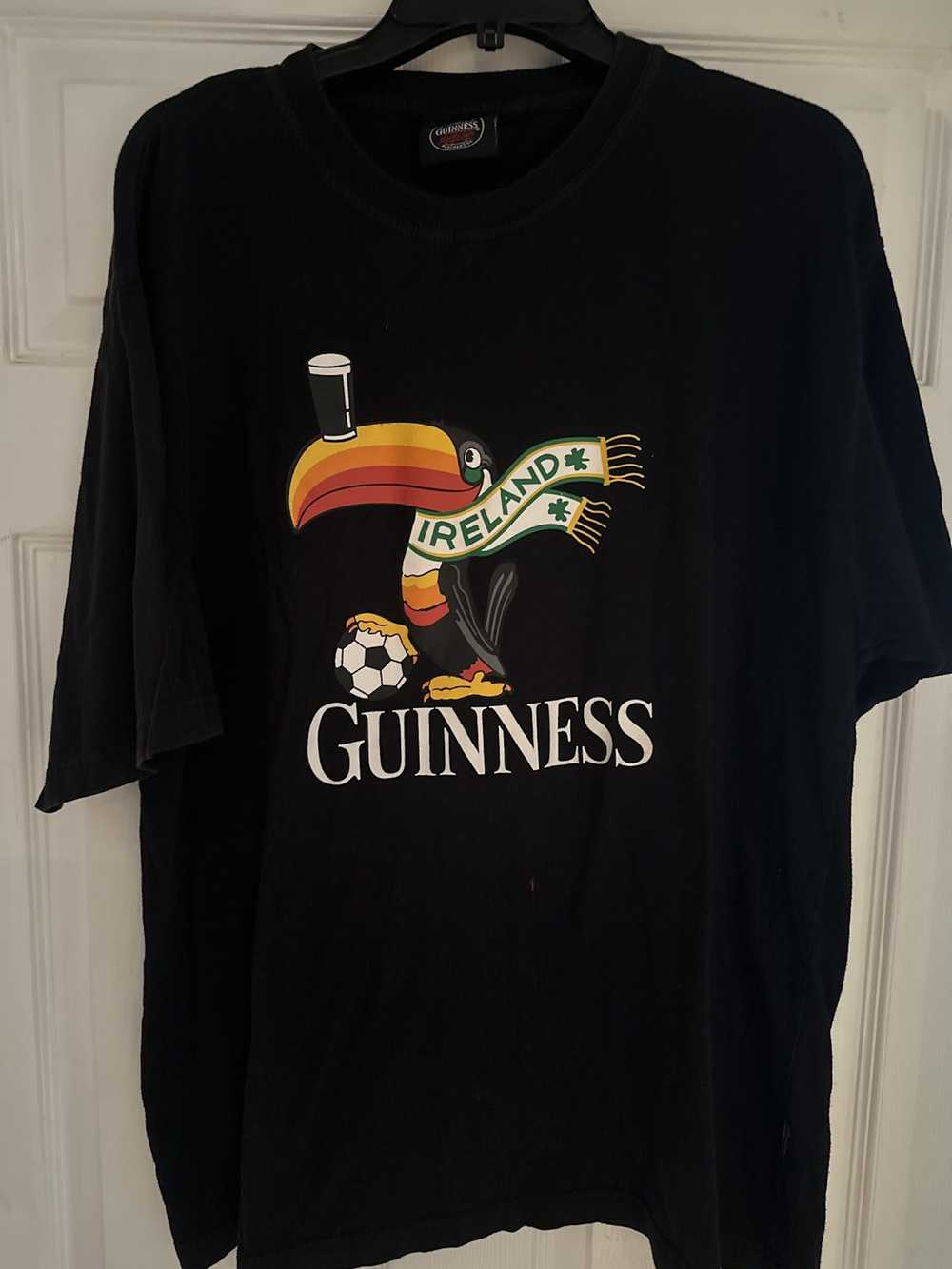 Vintage Authentic Guinness, Ireland, soccer T-shi… - image 1