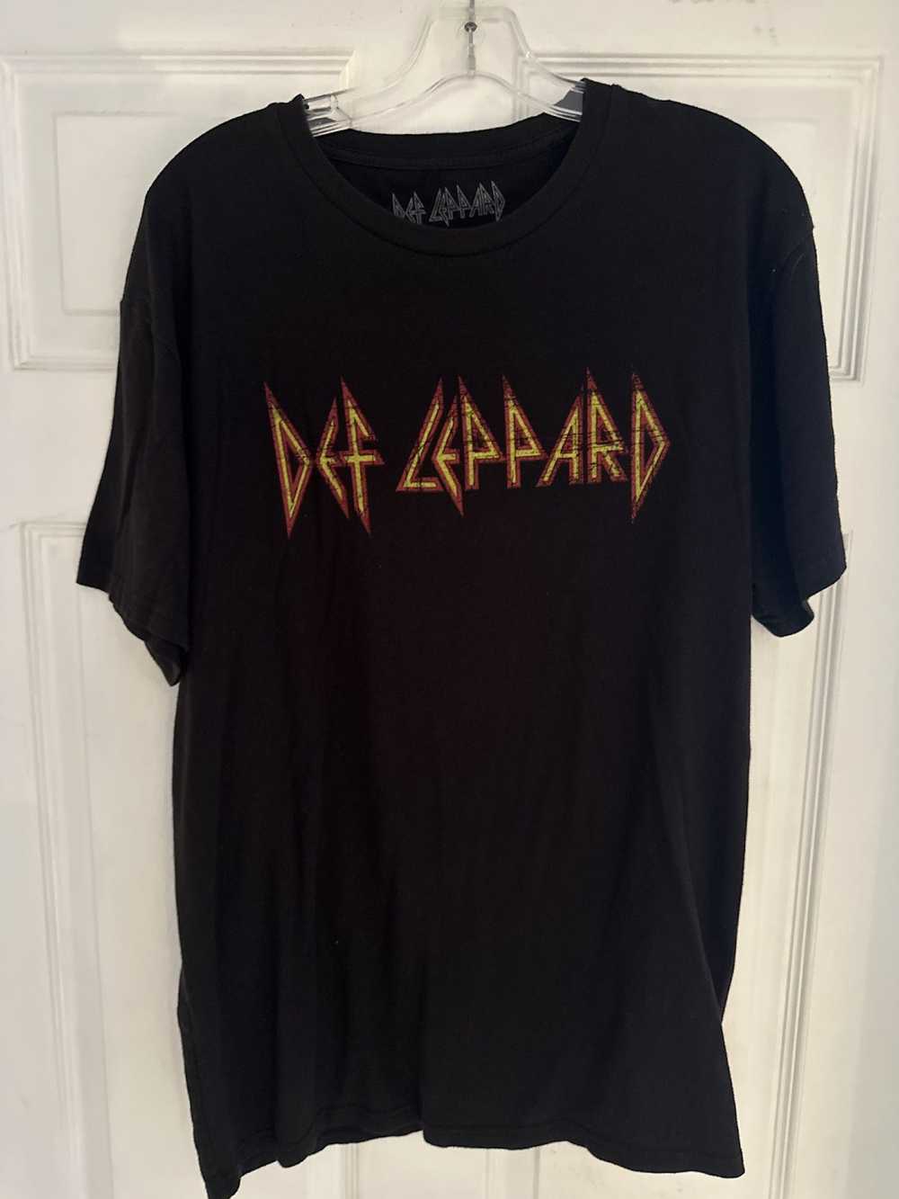 Vintage Def Leppard classic logo T-shirt - image 1