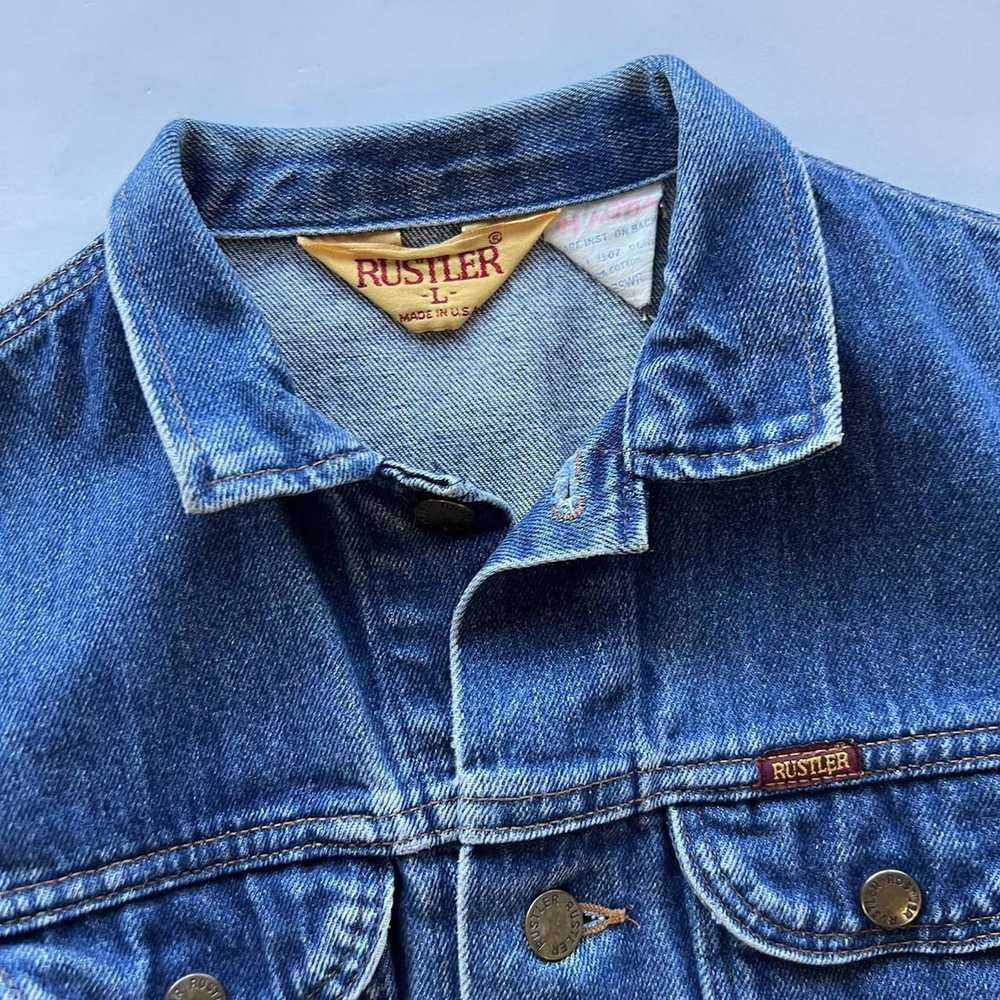 Rustler × Vintage Vintage Rustler Denim Jacket - image 3
