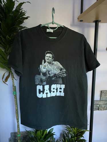 Band Tees × Tour Tee × Vintage Vintage Johny cash… - image 1