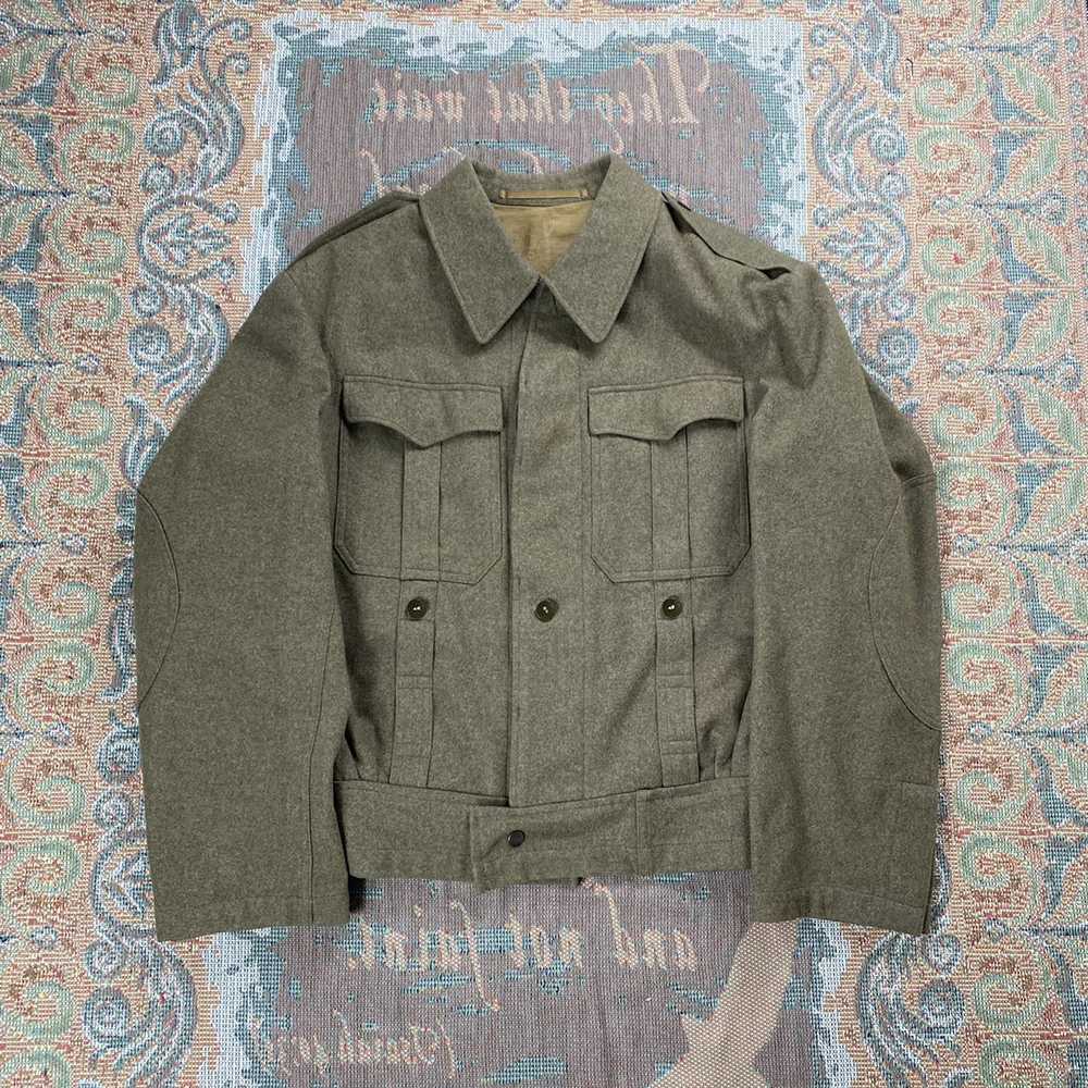 Military × Streetwear × Vintage Vintage Wool Mili… - image 1