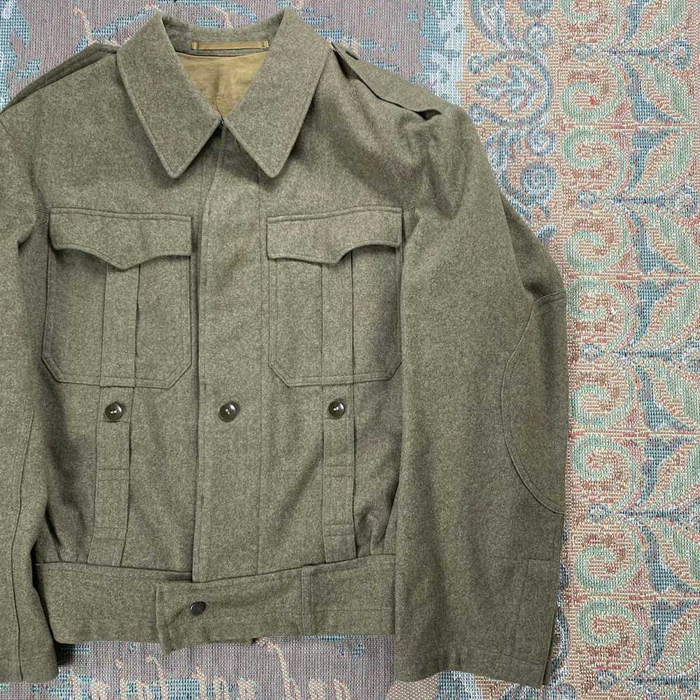 Military × Streetwear × Vintage Vintage Wool Mili… - image 3