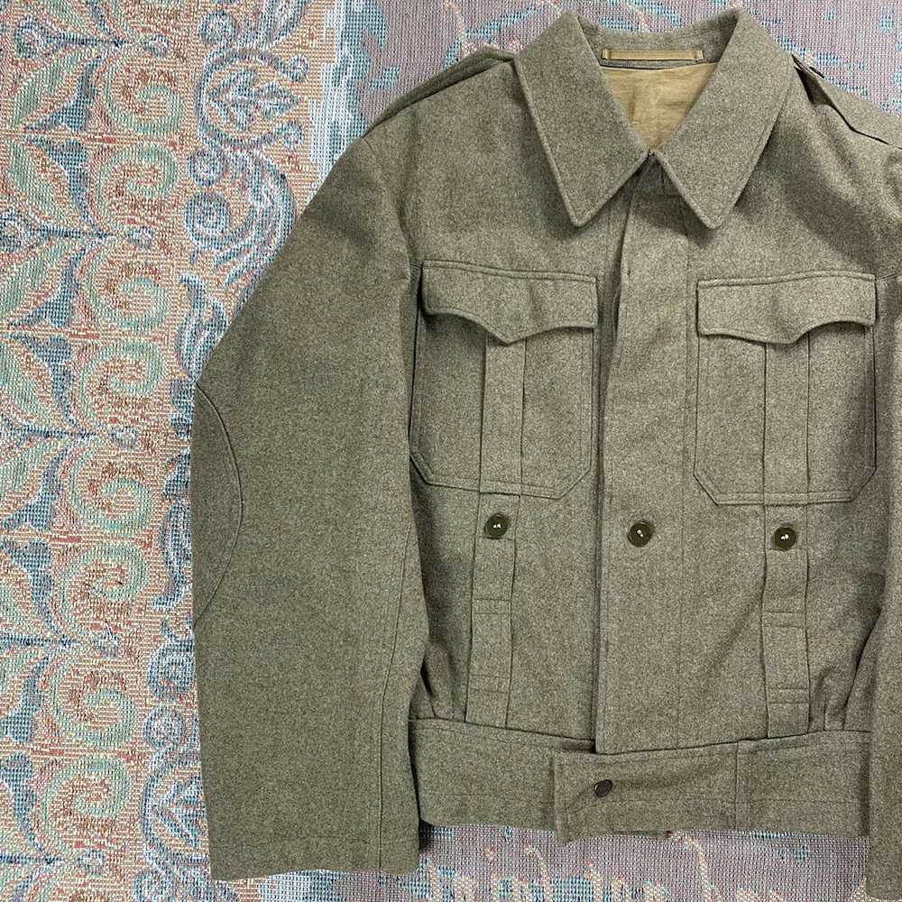 Military × Streetwear × Vintage Vintage Wool Mili… - image 4