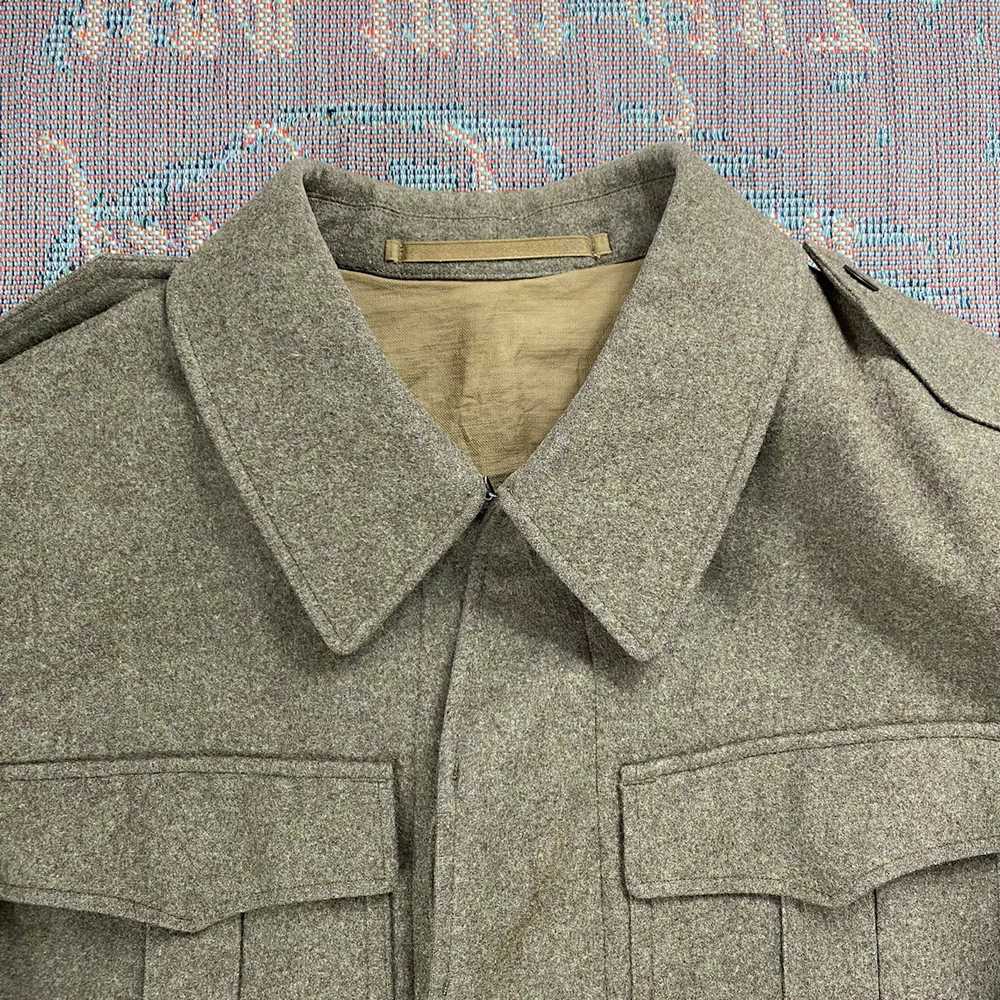 Military × Streetwear × Vintage Vintage Wool Mili… - image 5