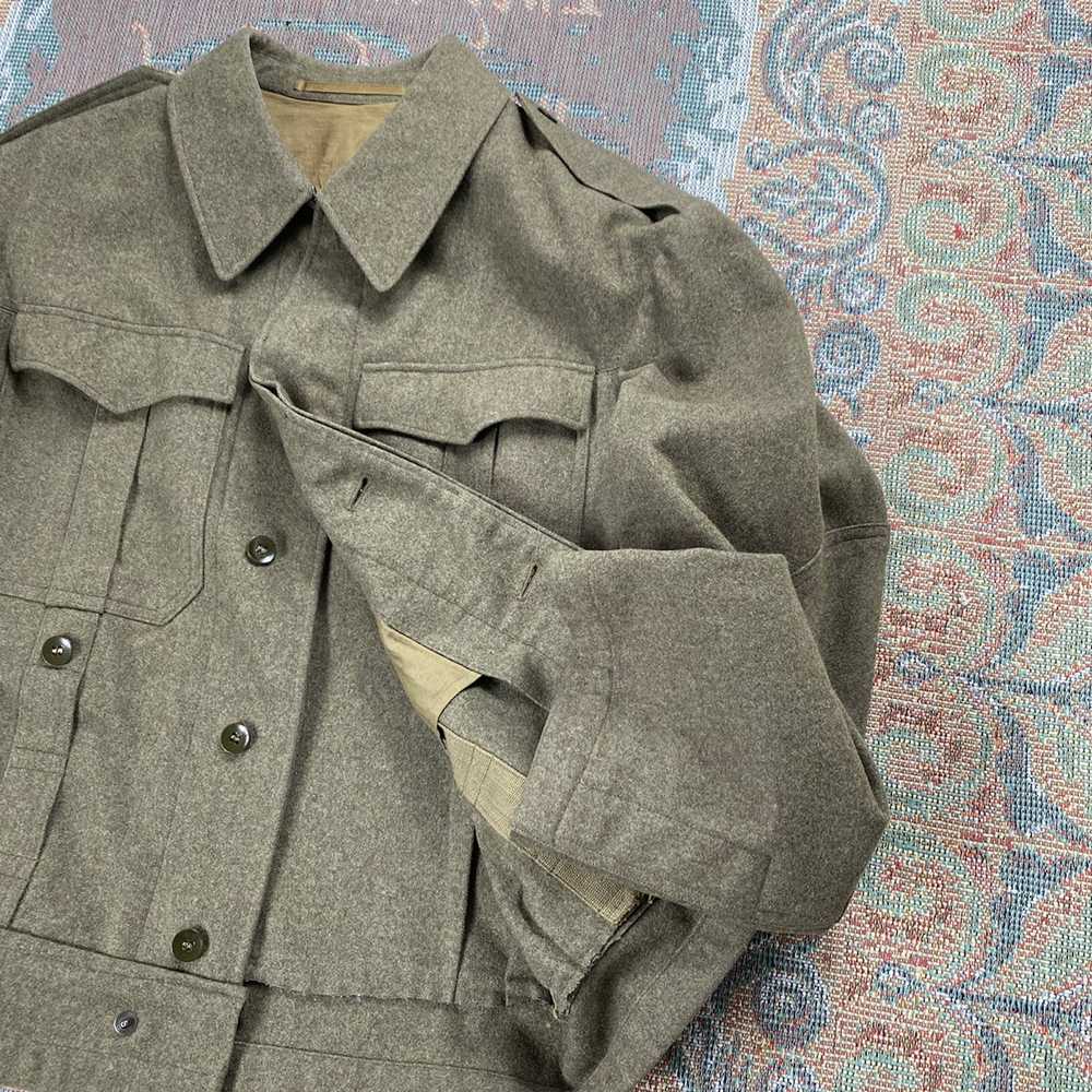 Military × Streetwear × Vintage Vintage Wool Mili… - image 7