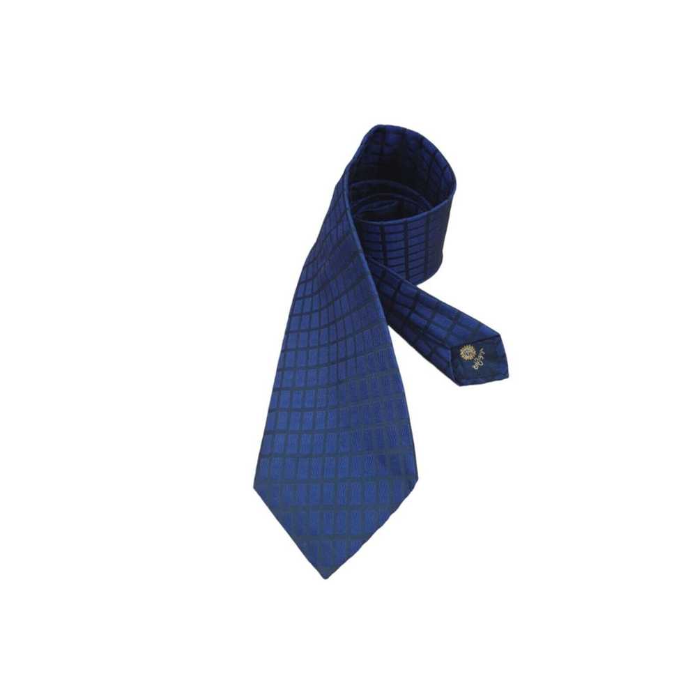 Designer ERVÉ JACQUES Geometric Silk Tie ITALY 59… - image 3