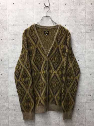 Needles thick cardigan mohair - Gem