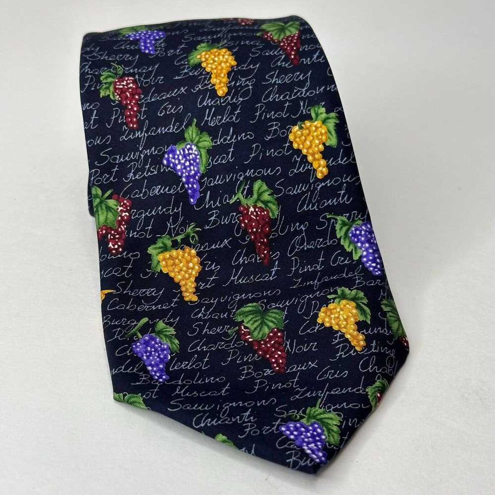 Other Alynn Neckwear, Tie, Black "Wine Grapes" 10… - image 5