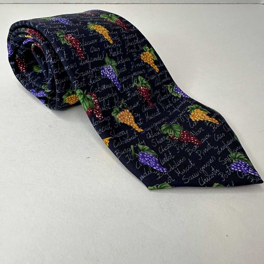 Other Alynn Neckwear, Tie, Black "Wine Grapes" 10… - image 8