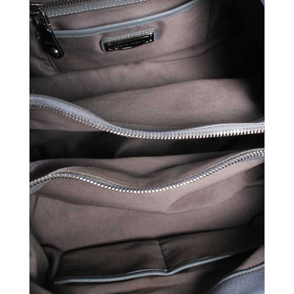 Miu Miu MIU MIU Blue Grey Leather Tote Bag - image 6