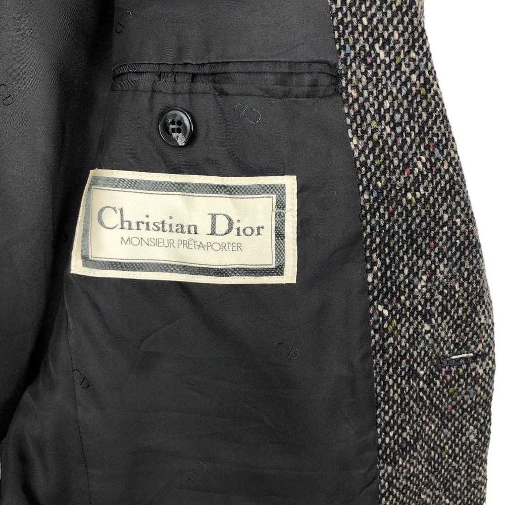 Christian Dior Monsieur × Dior × Tweed Vintage 80… - image 9