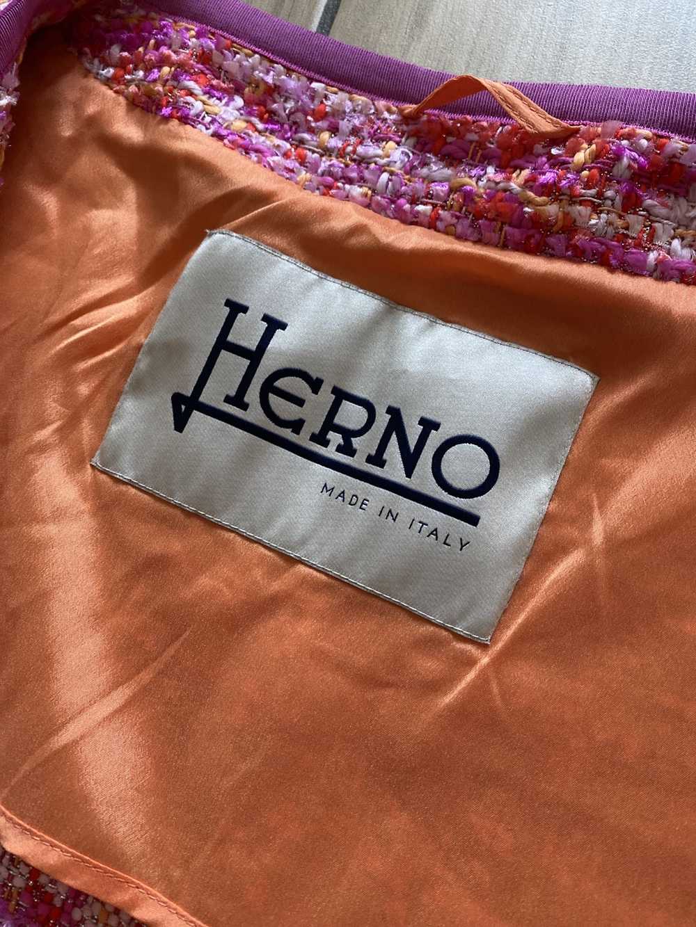 Herno × Luxury HERNO Lurex embellished multicolou… - image 9