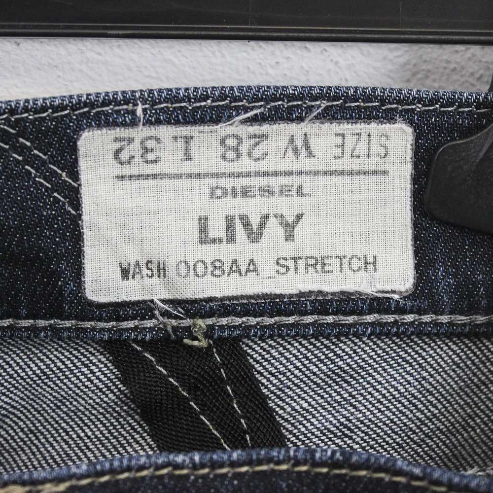 Diesel LIVY Stretch W28 L32 Straight Slim Denim T… - image 6