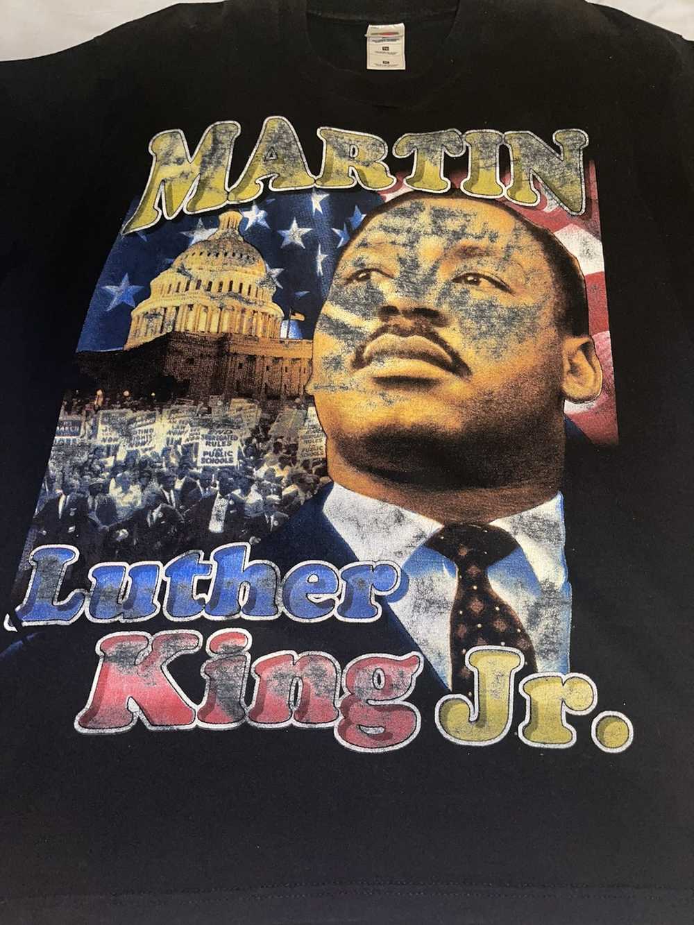 Vintage Martin Luther King Rap Tee - image 2