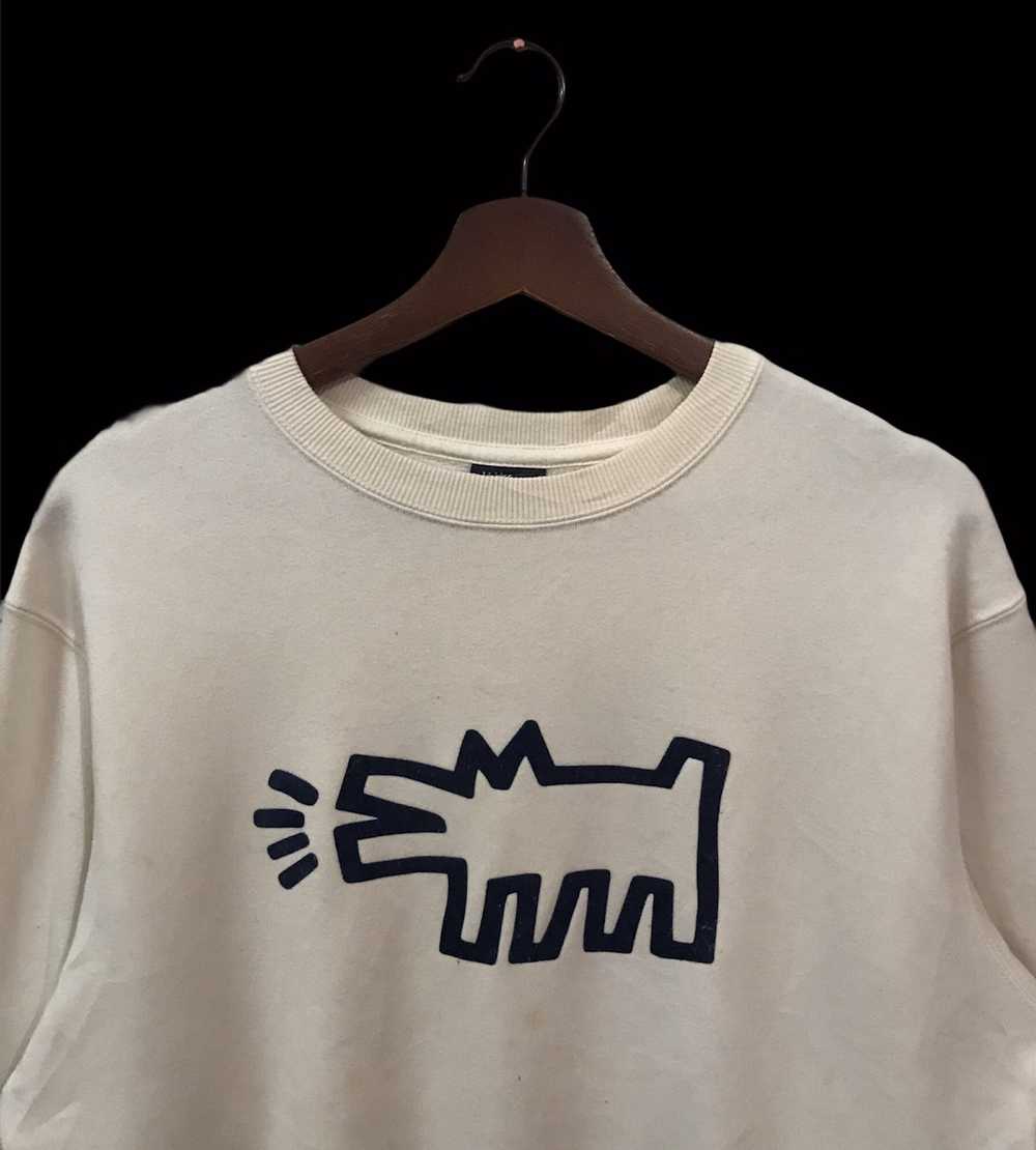 Keith Haring Rare KEITH HARING BIG LOGO sweatshirt - image 5