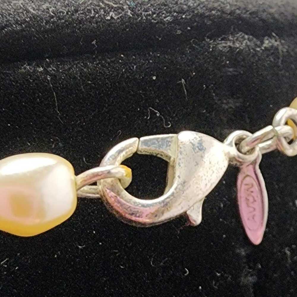 Vintage Avon polished stone Necklace - image 6