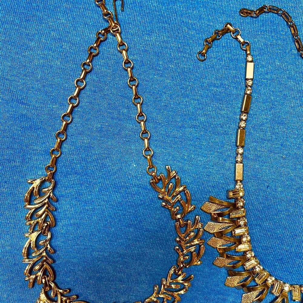 2 Vintage Ladies Necklace / Choker - image 2