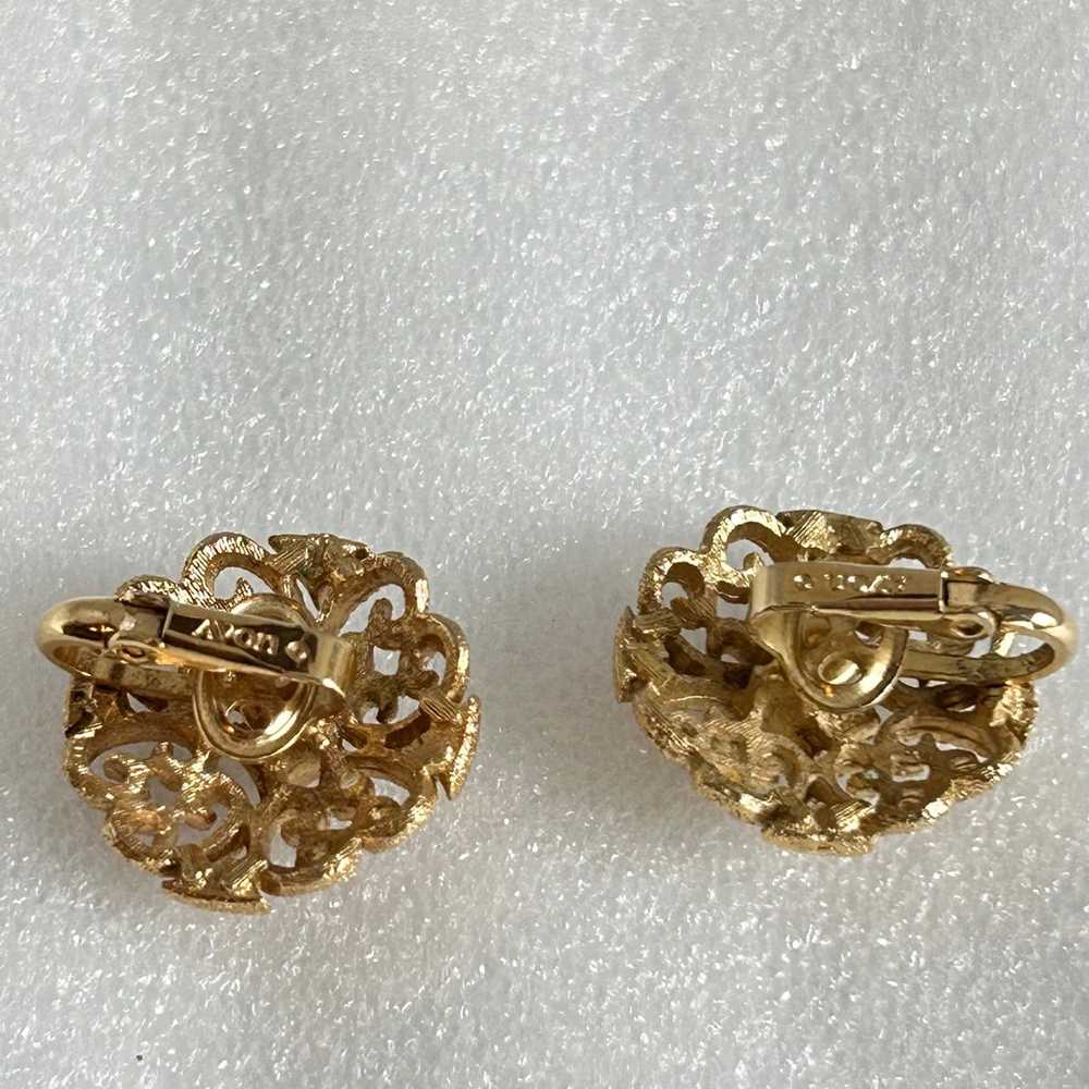 Vintage Avon Precious Pretenders Scrollwork Clip … - image 6