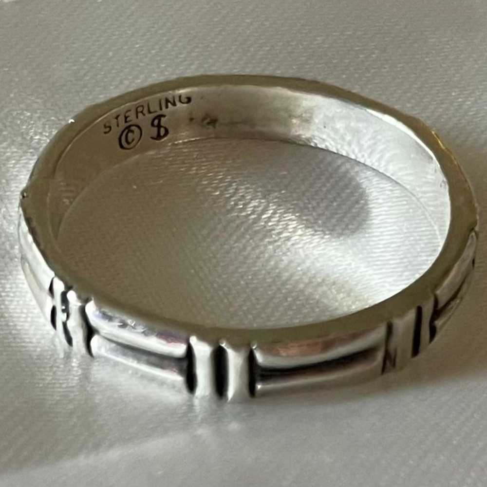 Vintage SHUBE Sterling Silver Ring - image 2