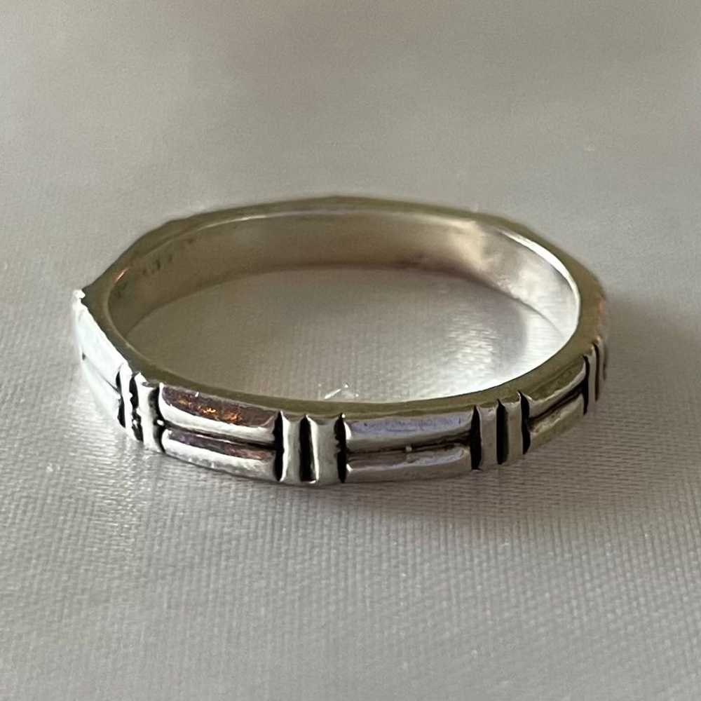 Vintage SHUBE Sterling Silver Ring - image 4