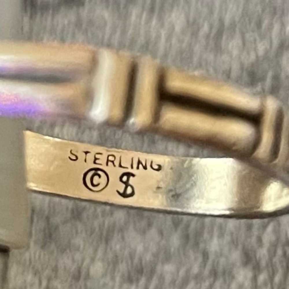 Vintage SHUBE Sterling Silver Ring - image 6