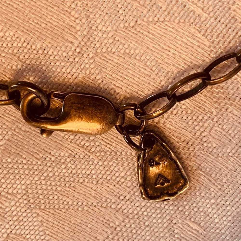 Vintage Silpada Tigers Eye Necklace - image 4