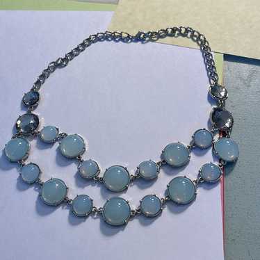 Pools of Light Style Lucite Beads Choker Necklace