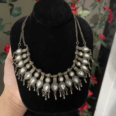 Vintage golden Necklace - image 1