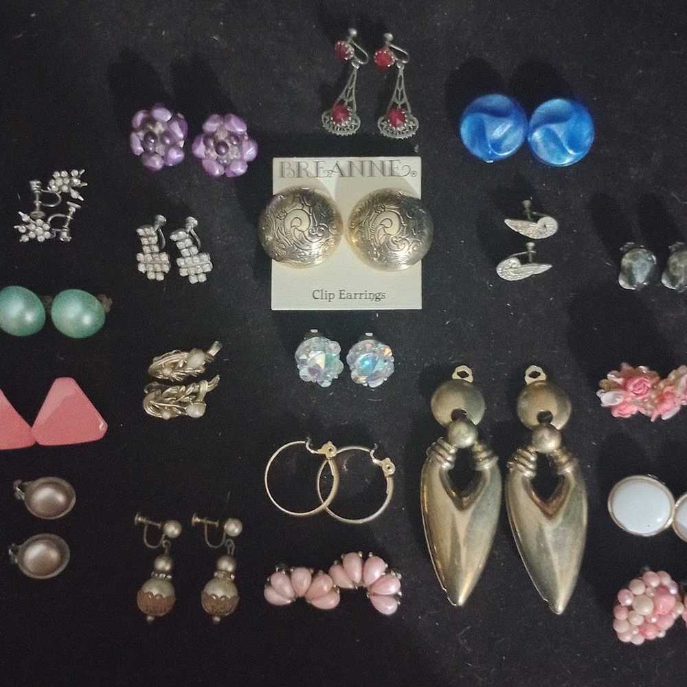 Earring Lot clip on - image 2