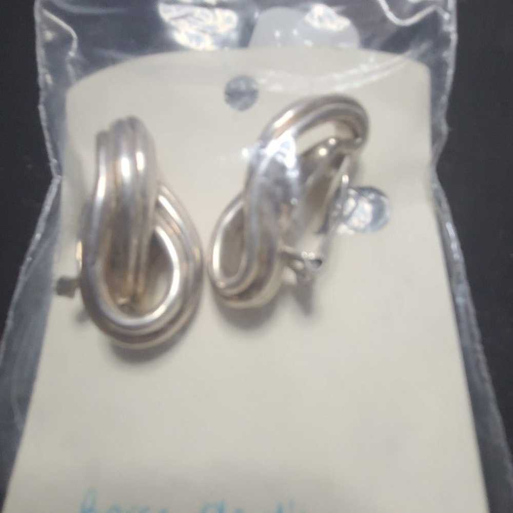 Vintage Barse Sterling Silver Earrings - image 1