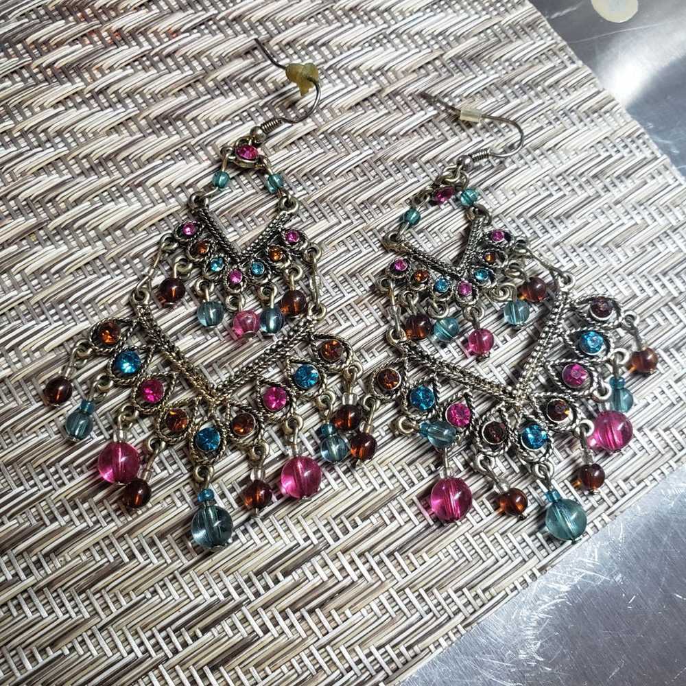 Vintage Chandelier Earrings - image 1