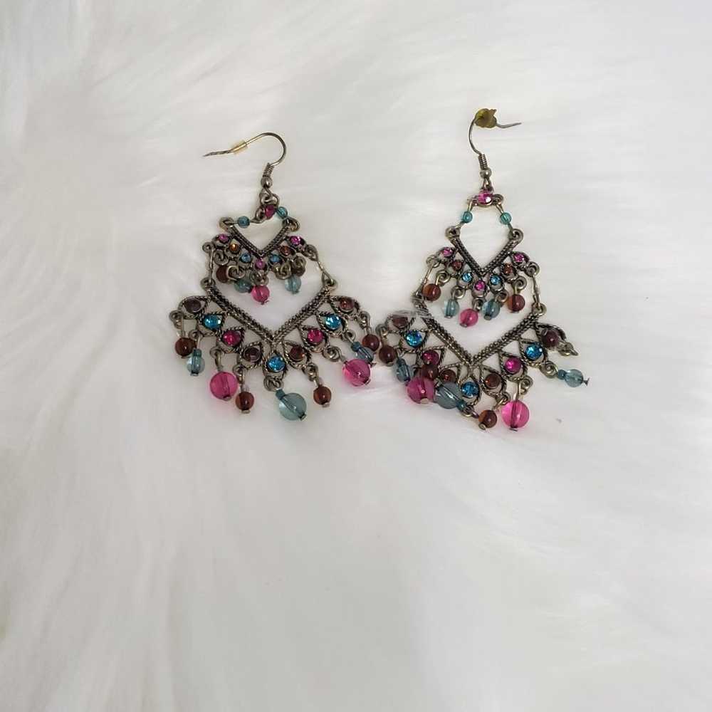 Vintage Chandelier Earrings - image 7