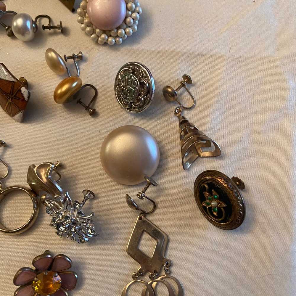 Lot SOLO vintage earrings lot of at least 27 - image 2