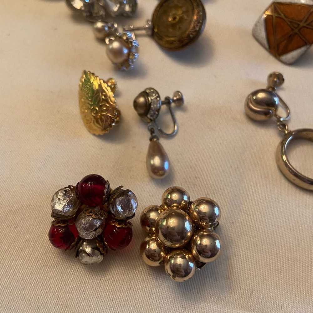Lot SOLO vintage earrings lot of at least 27 - image 5