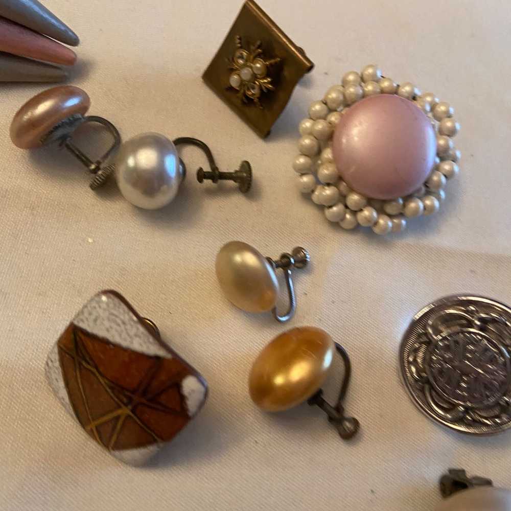 Lot SOLO vintage earrings lot of at least 27 - image 7