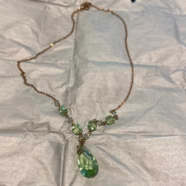 Vintage Art deco style Necklace - image 1